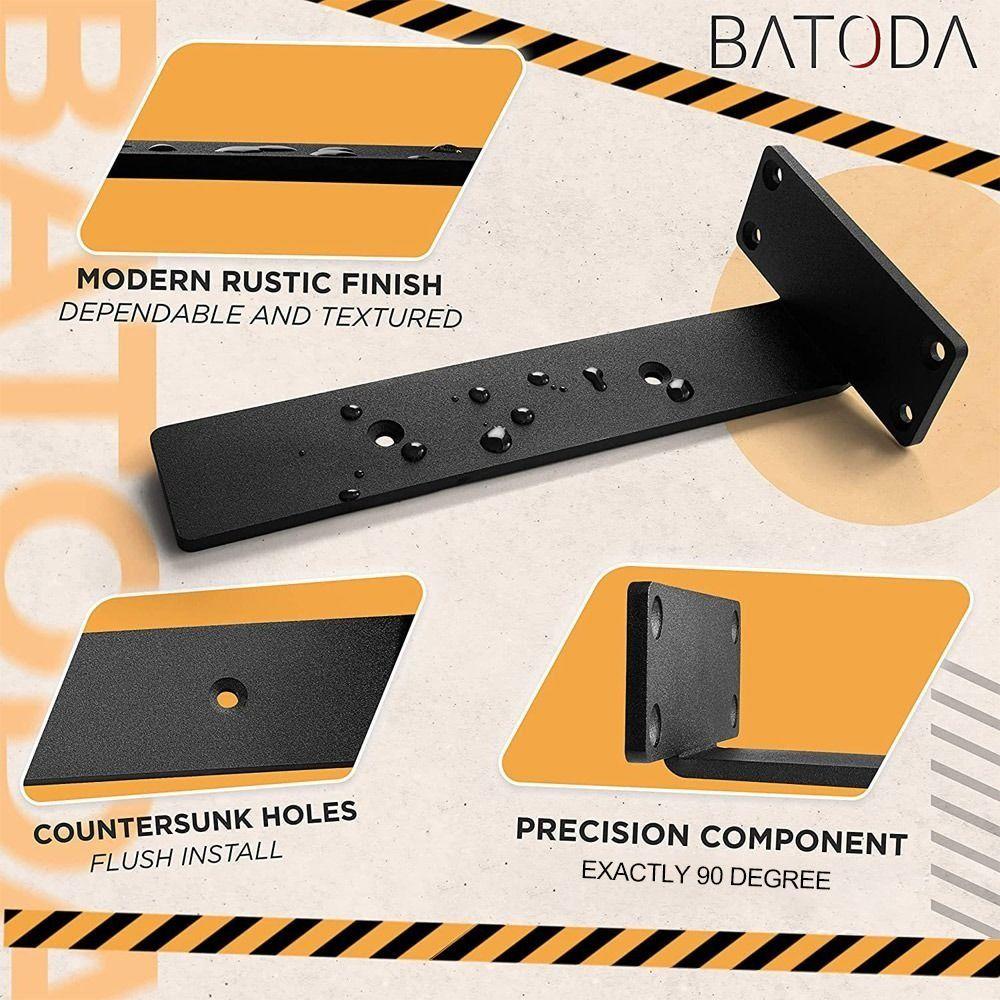 Thickened Floating Shelf Brackets Integrated Furniture Board Support Invisible L Bracke Home