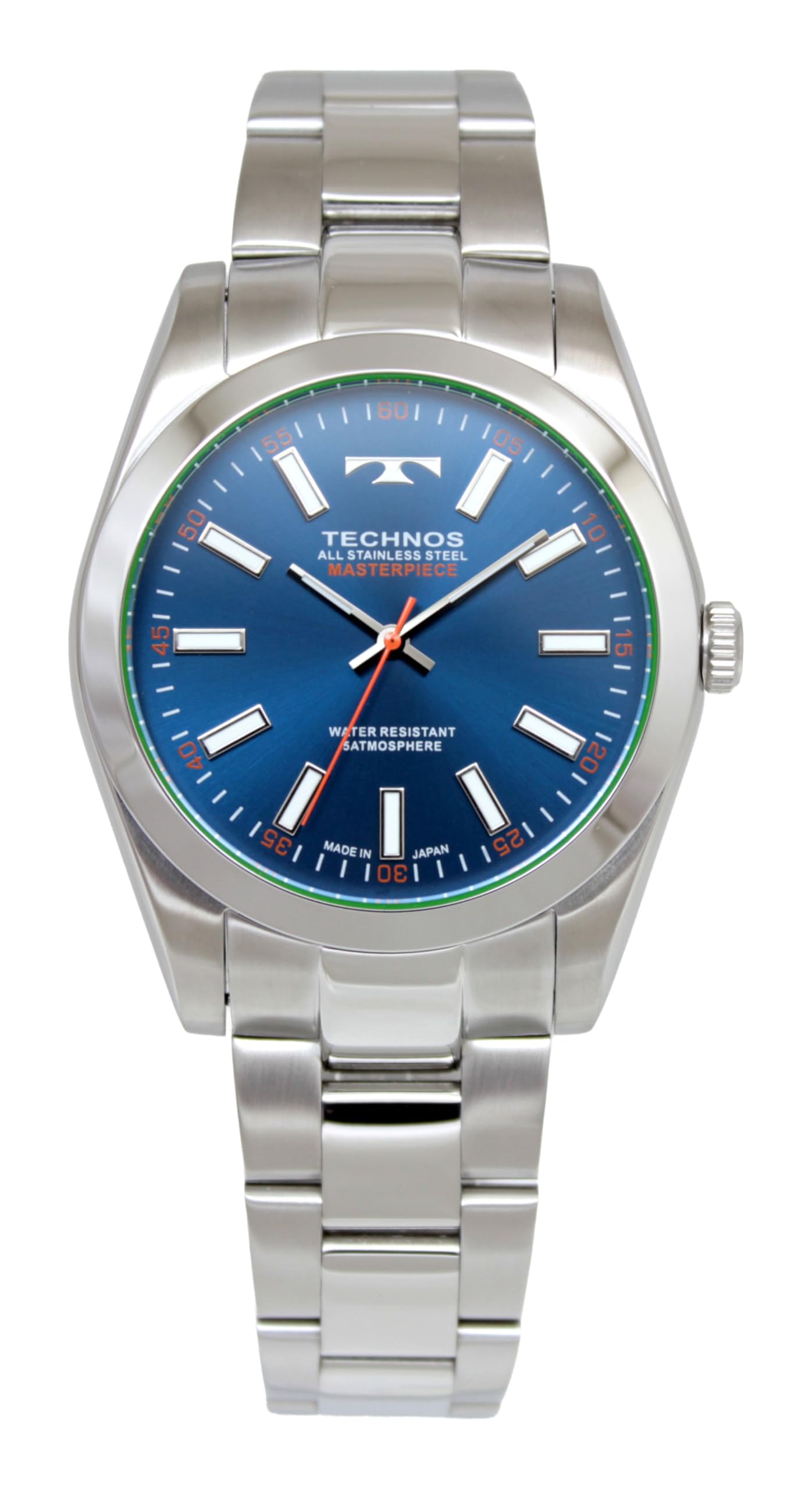 

Technos 100th Anniversary Made in T9C32SN Watch, Model, Japan, синий