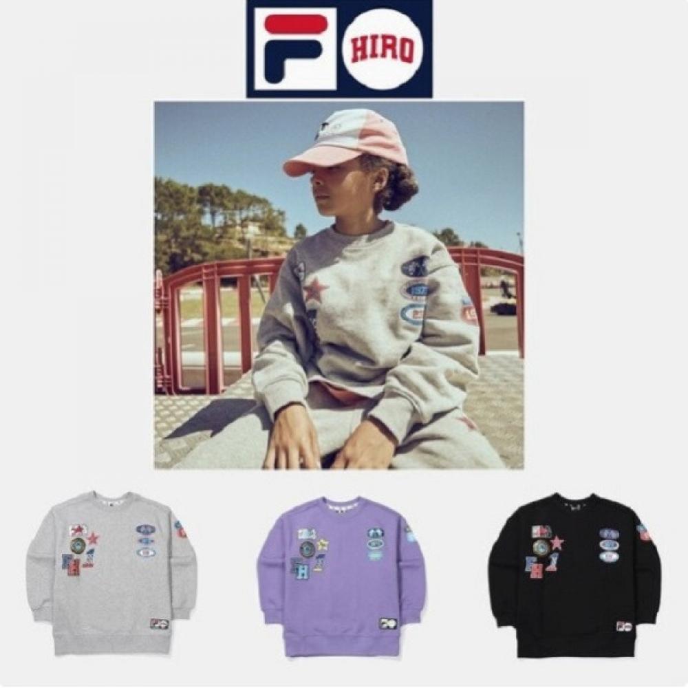 

Fila Kids Starfield Suwon Hiro Racing Motif Sweatshirt Fk2pof3h02x Grey/110