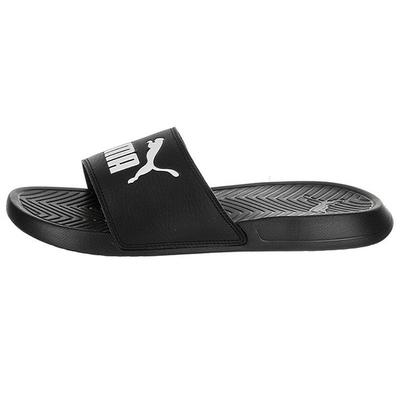 Papuci de duș Popcat Confortabili Casual Eva Piele Împletită Antiderapanți Sandale cu bandă Unisex Sandale Negru Alb 360265-10