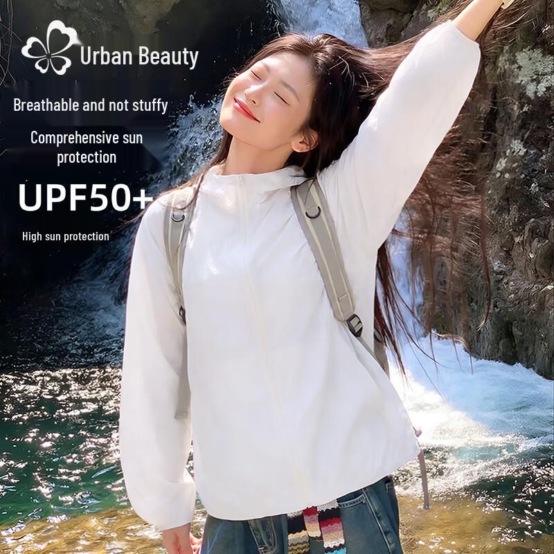 Urban Beauty Women s UPF50+ Outdoor Sun Protection Jacket M