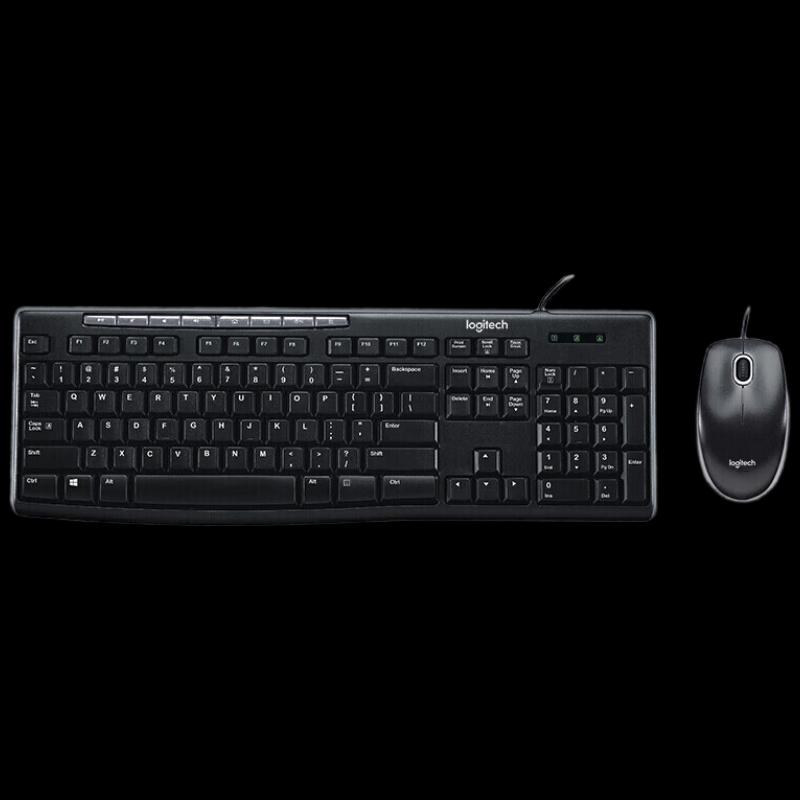 Logitech MK200 Wired Keyboard and Mouse Combo