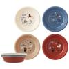 Skater Bowl Set of 4 Plastic 15.5cm Children's Bowl Kiki's Delivery Service 23 Studio Ghibli Made In Japan P6P-A