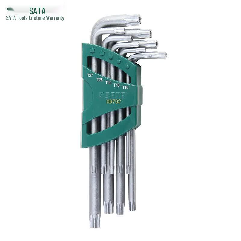 SATA 09702 9-Piece Extended Torx Wrench Set 9-Piece Set