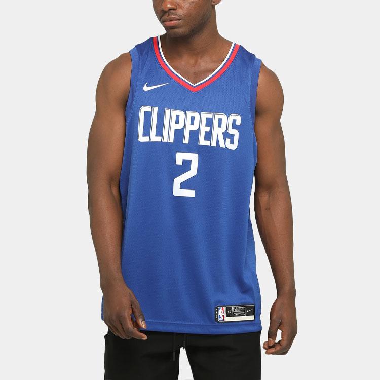 Nike NBA Swingman Jersey Los Angeles Clippers Kawhi Leonard #2 Men Jersey Blue CW3668-402