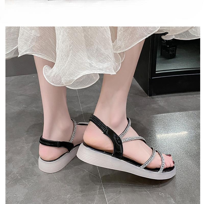 2025 Summer New Fashion Thick Bottom Roman Shoes Sandals