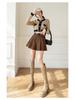Women's High Waist Corduroy A-line Wide Leg Shorts - Autumn/Winter 2025 Collection