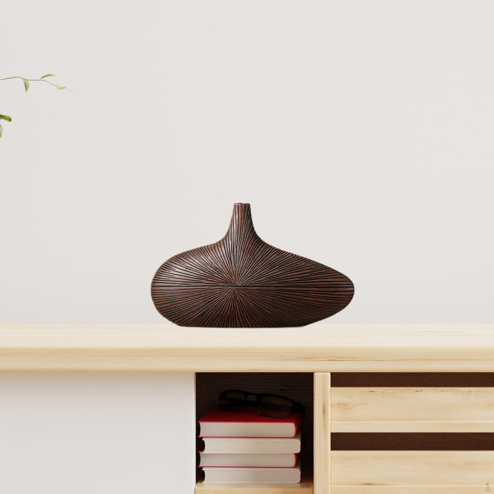 

Элегантная ваза из смолы для домашнего декора - центральный элемент цветочной композиции S Style B