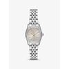Petite Lexington Pavé Silver-Tone Watch MK4843