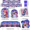 Suministros para Fiesta de Cumpleaños de Cazadores de Demonios Kpop Set de Globos Para Celebración y Decoración Infantil
