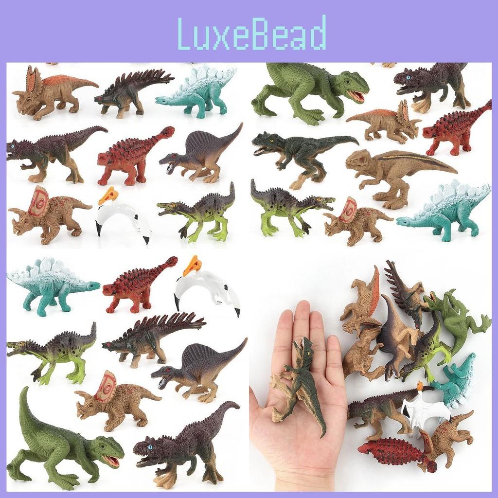 Miniature Dinosaur Tyrannosaurus Models Set Kids Learning Play Collection And