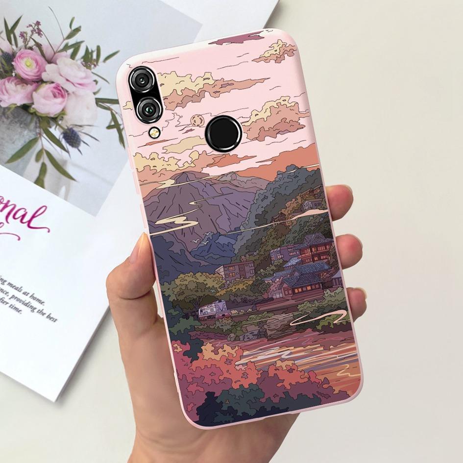 For Honor 8X Case  JSN-L11 JSN-L21 JSN-L22 Back Cover Luxury Marble Slim Soft Silicone Funda on Honor 8A 8C BKK-L21 Honor8X Capa