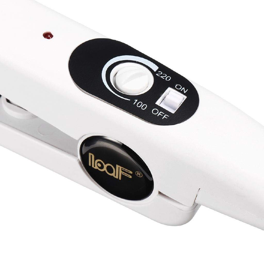 250V 25W Profissional Variável Constante Calor PLACA PLANA Fusões Extensão de Cabelo Queratina Bonding Ferramenta de Salão Ferro de Calor Varinha
