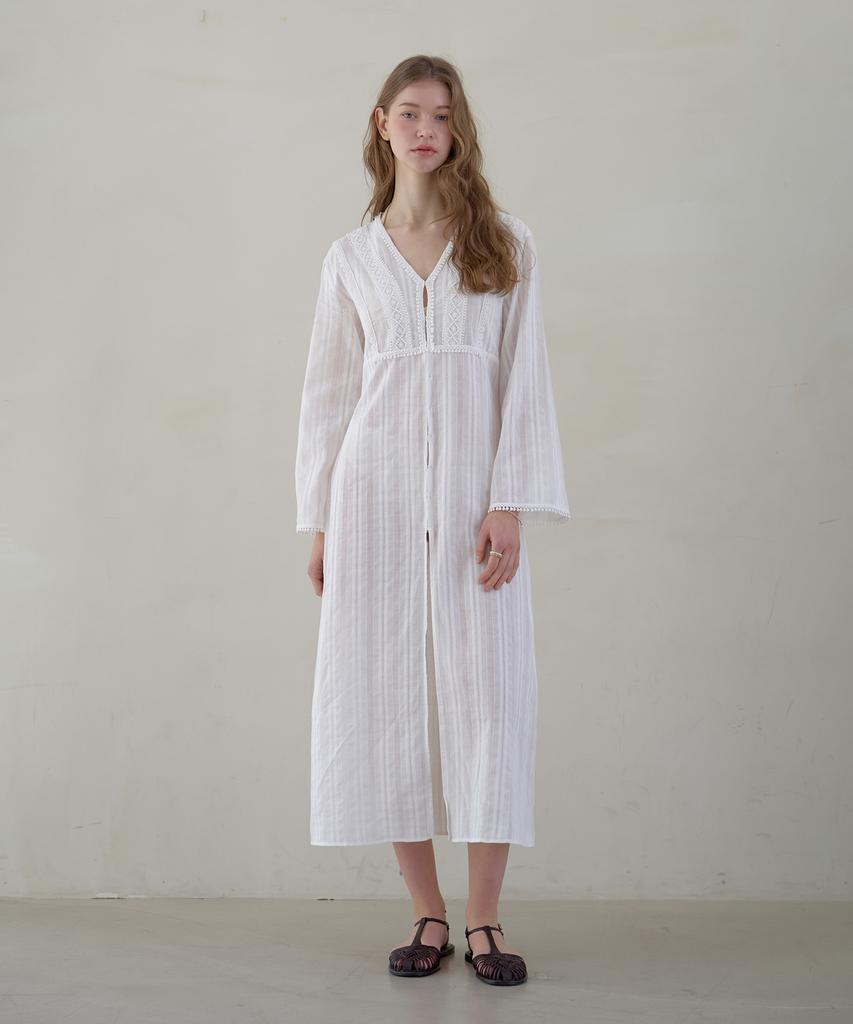 Atempo Kaftan Robe Onepiece_Ivory