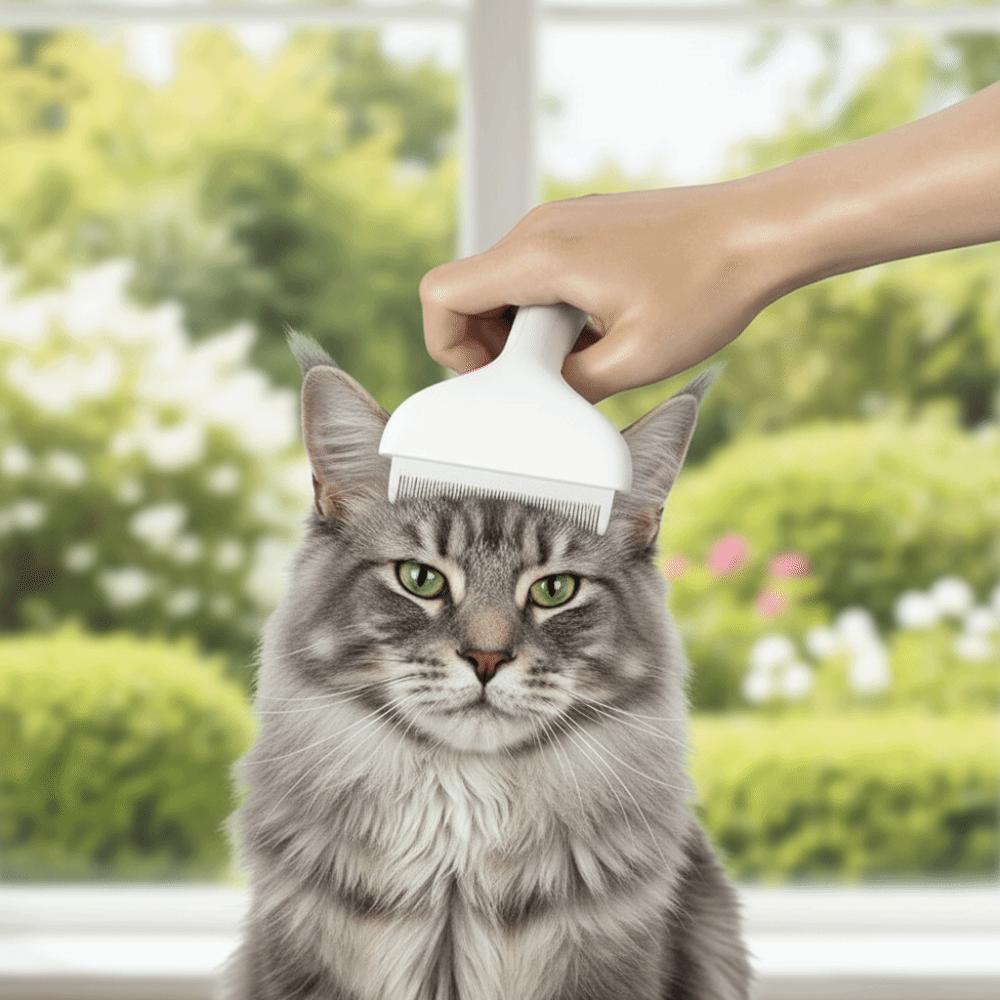 No Hurt Dog Grooming Comb Fine Tooth Pet Hair Knotting Comb  Pet Massage Cleaning