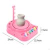 Children's Electric Pottery Wheel, Craft Toys, Mini Handmade Ceramic Machine for