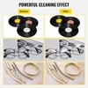 Nettoyeur Ultrasonique 6L Nettoyeur Ultrasonique Vinyle 7-12 Pouces 8 Disques Machine à Nettoyer les Vinyles Ultrasonique 180W Nettoyeur Ultrasonique Disques avec Support de Séchage