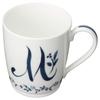 Noritake Alphabet Mug, 285cc, Collection, Microwave and Dishwasher Safe, Medium, Bone China, MT59880/4946-M