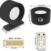 USB Rechargeable LED Wall & Bedside Reading Light with Touch Adjustment and Magnetic Mount