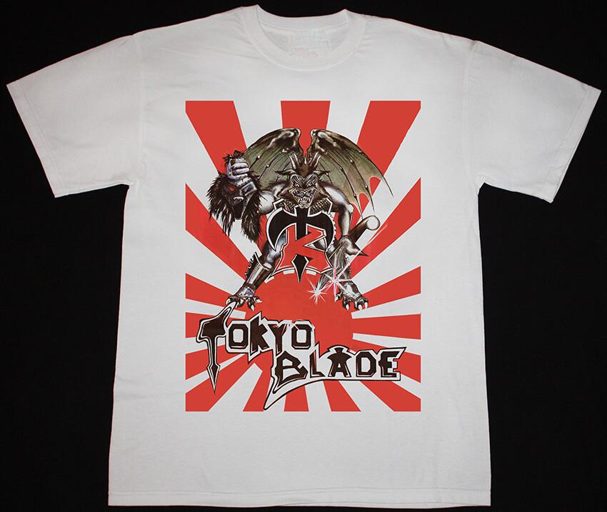Tokyo Blade Band Short Sleeve Cotton S-5XL Unisex White Shirt Unisex T-Shirt XXL