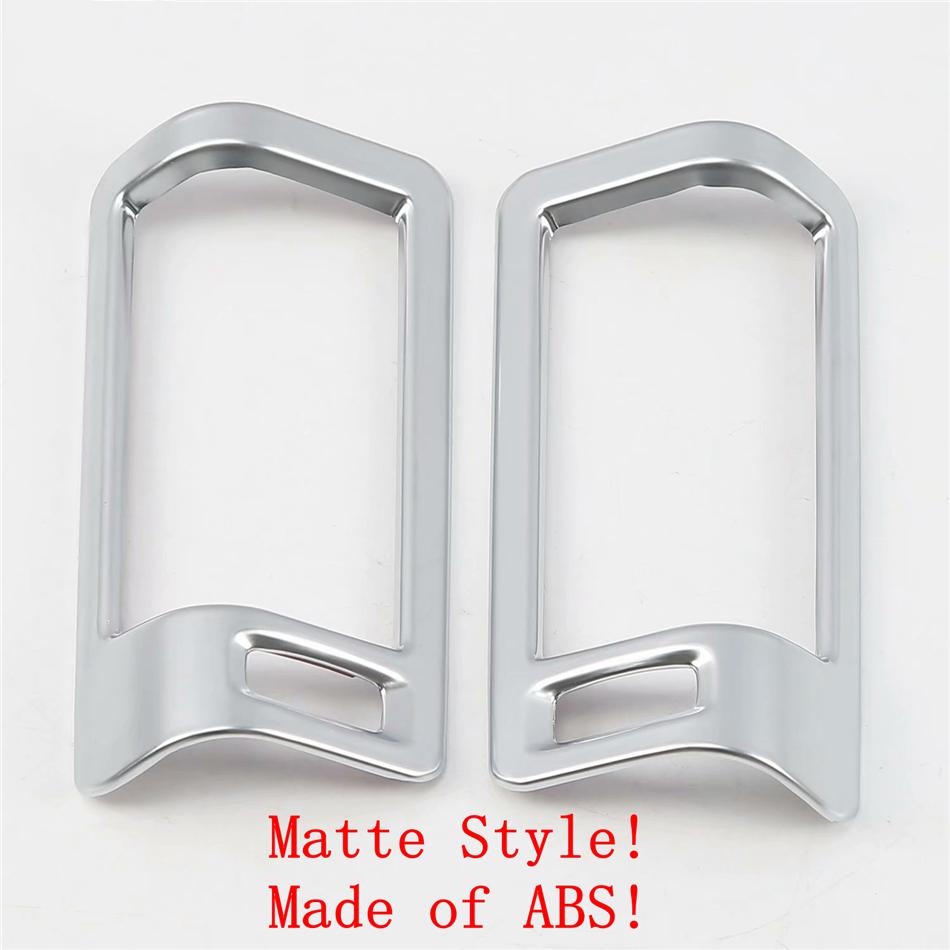 Pillar B Air Condition AC Outlet Vent Frame Cover Trim For Volvo V90 Cross Country S90 2017 - Carbon Fiber Matte Accessories