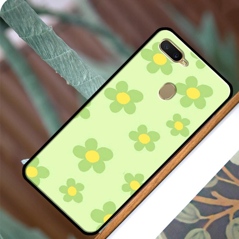 Groovy Flowers Hippie Bohemian Floral For OPPO A74 A54 A94 Case For OPPO A31 A53 A53S A5 A9 2020 A5S A15 A83 A91 A52 A72 Coque