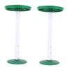 2 Sets Adjustable Height Plant Inserts with Drainage Hole Planter Filler Risers for Inside Flower