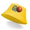 Bucket Hat With "GO" Basketball Print , Sun Cap Trendy Spring Fashion Fishing Hat