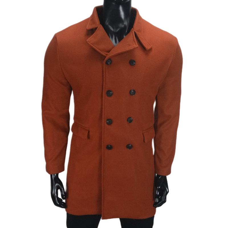 2024 European Plus Size Men's Woolen Outdoor Coat - Best Seller
