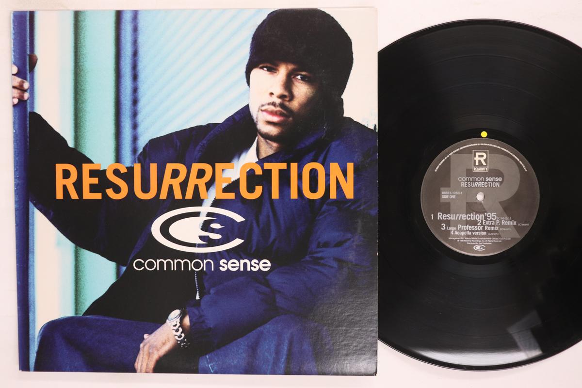 

12inch Record COMMON Resurrection 8856112501 Relativity 1995 US Rap HipHopRB Used