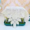 NEW beads embroidery table place mat cloth Wedding Christmas flowers dining placemat kitchen Table decoration and accessories