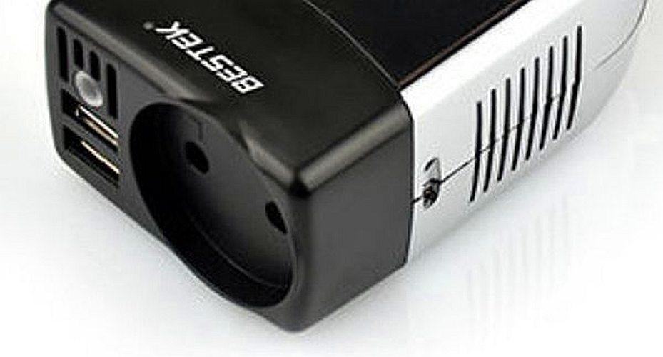 250 Volts Mixed Protected Multi-Socket Inverter Block and 5 Volts USB On Cigarette Lighter 75 Watts