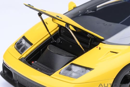 AUTOart 1/18 Scale Lamborghini Diablo GTR (Yellow) Finished Product 79138