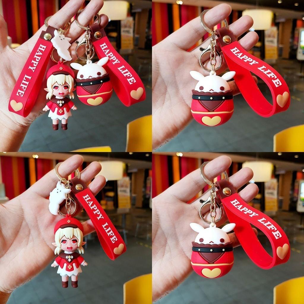 Adorable Genshin Impact Klee Bomb Doll Keychain Perfect For Cosplay And Gifts