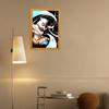 Anime Světelné Malování Měsíční Lampa Kyojuro Rengoku Kimetsu Demon Slayer LED Fotorámeček pro Pokojové Nástěnné Umění Hoom Deco No Yaiba Dárky