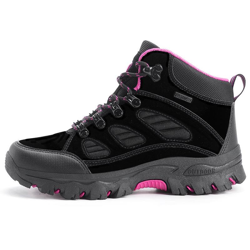 2025 Four Seasons High-Top Hiking and Climbing Shoes - Casual, Cross-Border Couple Style