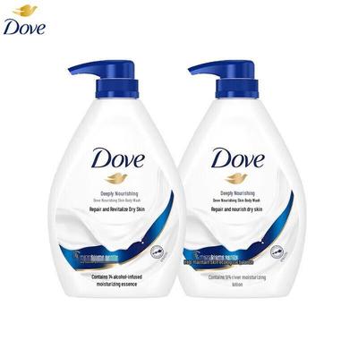 Dove Deeply Nourishing Body Wash Twin Pack