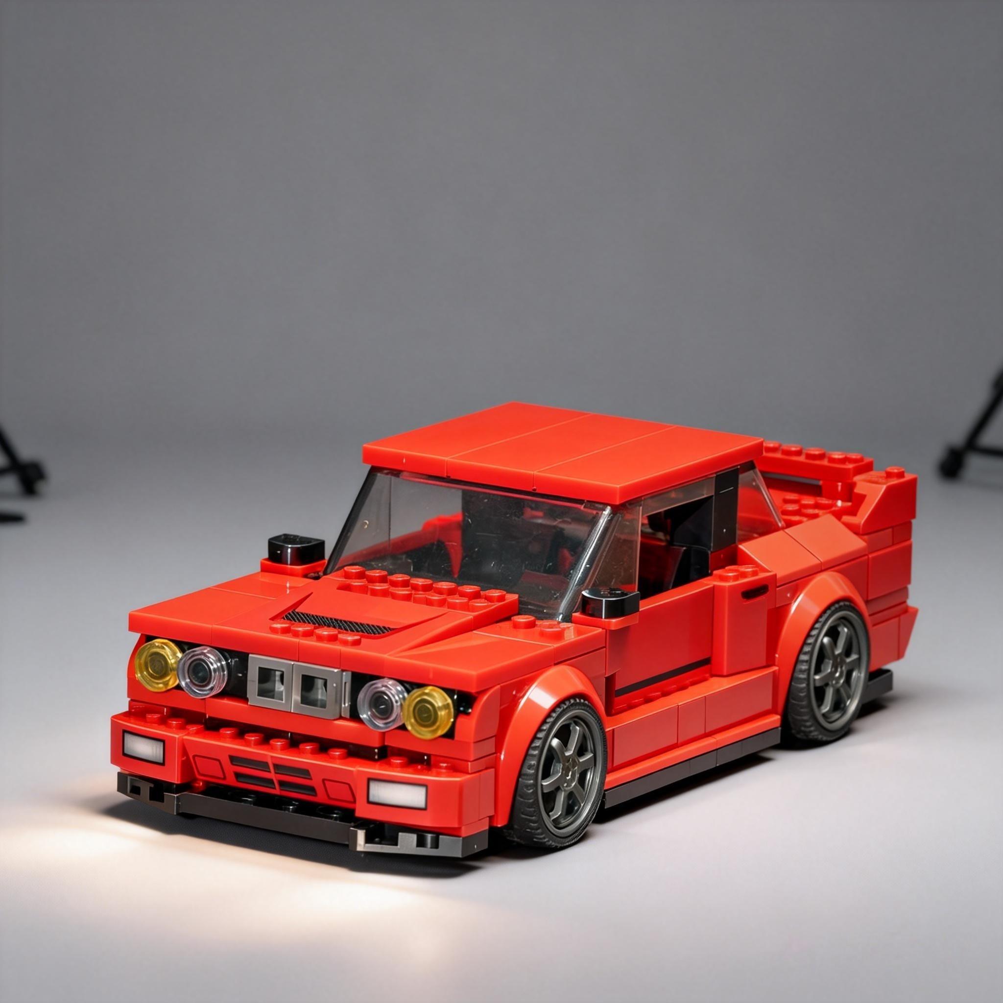 

MOC Classic Racing Toy Building Blocks Model Gift for Men Cool Car Assembly Bricks Toys Birthday Gifts No box