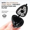 Reusable Design Reusable Coffee Capsule PP Material Multifunctional Coffee Pod  For Coffee Maker