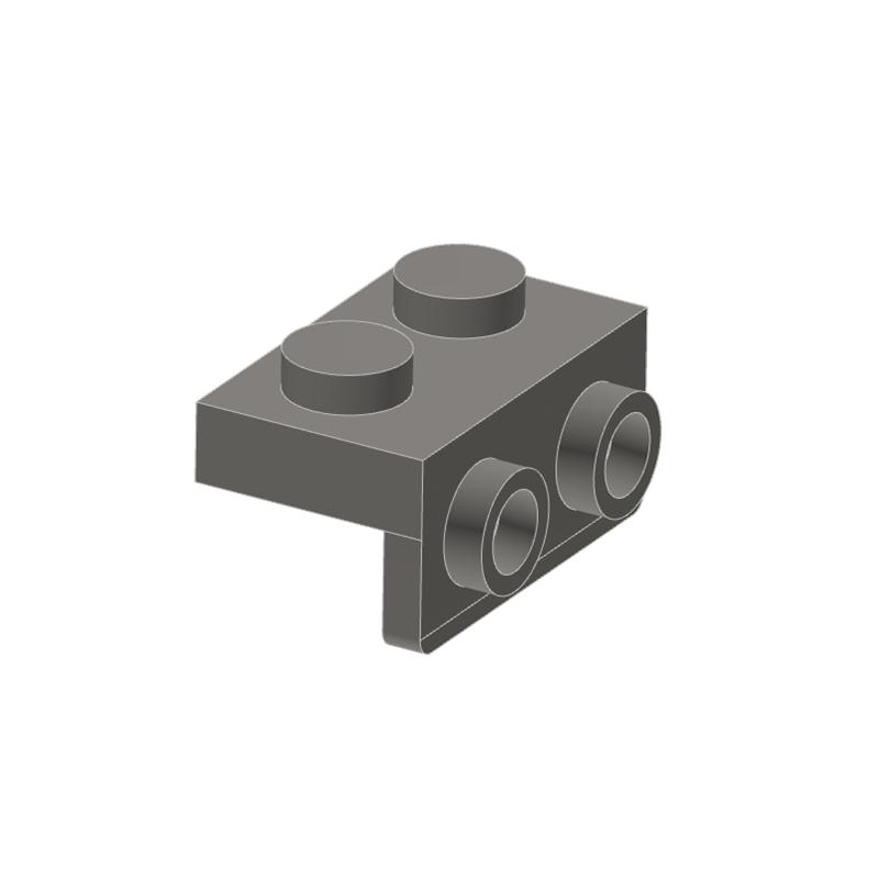 Non-Toxic 50G/97Pcs 99781 Bracket 1X2 - 1X2 Block Moc Color Accessories Compatible With Brick Diy Children'S Toy Assembly Parts