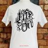 Life Goes On T Shirt Graffiti Made To Order Vintage Fashion Designer Clothes Casual Homme Streetwear Unisex Stylish