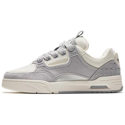 Sneakers Basse Comode Minimaliste Antiscivolo Ammortizzanti Resistenti da Uomo Bianco Grigio 112428041-1