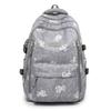 Schoolbag New Spring and Summer School Bag College Wind Light and Cute Backpack Junior High School Girls Printed Large Capacity Backpack