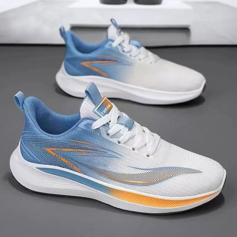 New running shoes men's shoes fashion mesh breathable shoes men's outdoor men's sports shoes
