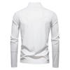 TrendHub Men's UPF100+ Sun Protection Long Sleeve Shirt Solid Color Zipper Outdoor Shirts Stand Collar Quick Dry T Shirts