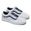Vans Old Skool Durable Breathable Low-Top Skate Shoes Unisex Sneakers White Blue VN0005UFYY2