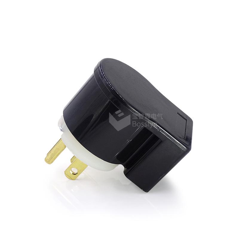 360° Rotatable NEMA 5-15P Angled US Standard Power Plug