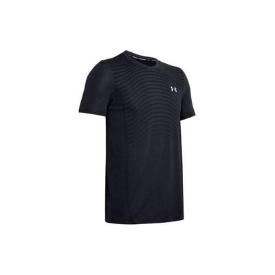 Solid Color Round Neck Slim Fit Straight T-Shirt Men Tops Black 1351450-001