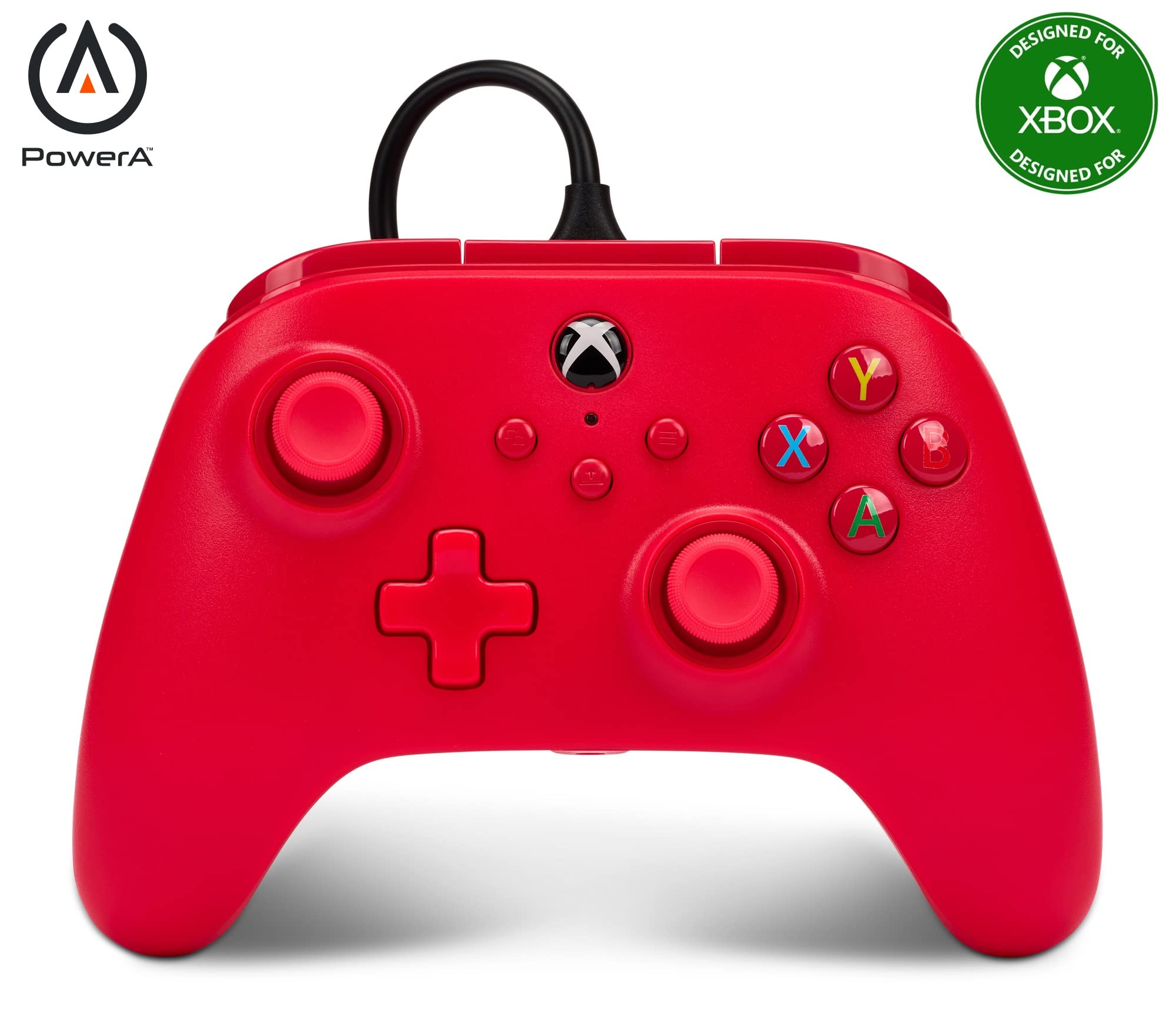 

Рік PowerA Провідний контролер серії Xbox ПК Xbox One для Windows Червона функція подвійної вібрації [2 гарантії] XS 10/11 (Офіційна ліцензія) 1519366-01 червоний