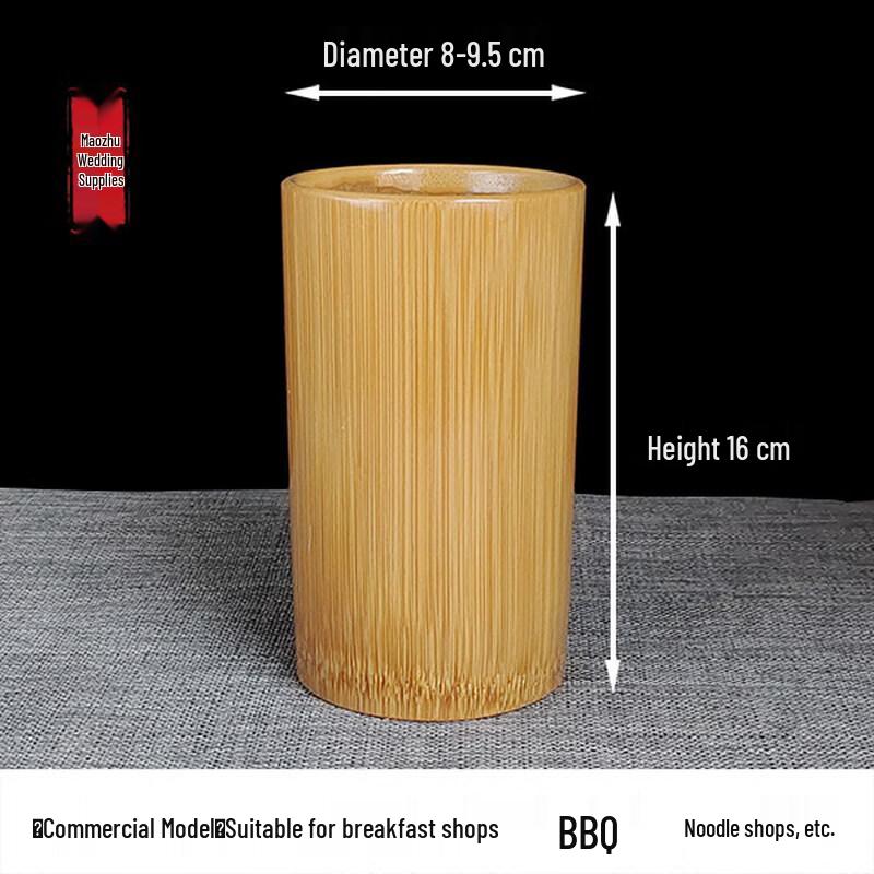 Natural Wood Tabletop Chopstick Holder Set